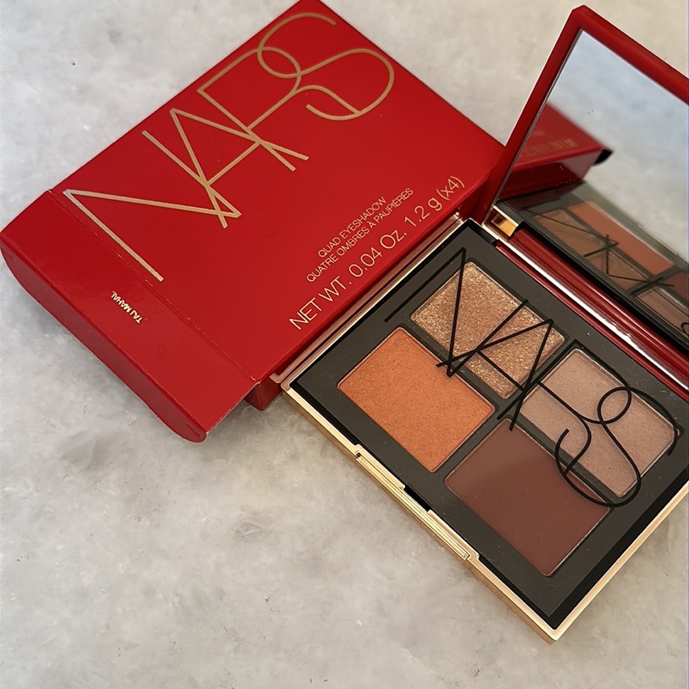 NIB NARS Taj Mahal Quad Eyeshadow Palette NEW - Picture 3 of 9